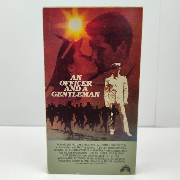 Lot Of (2) Vintage VHS Tapes Cassette Black Stallion Officer & Gentleman USED - Picture 2 of 8